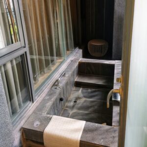 Onsen Bath in the Wellspring by Silks Hotel Room