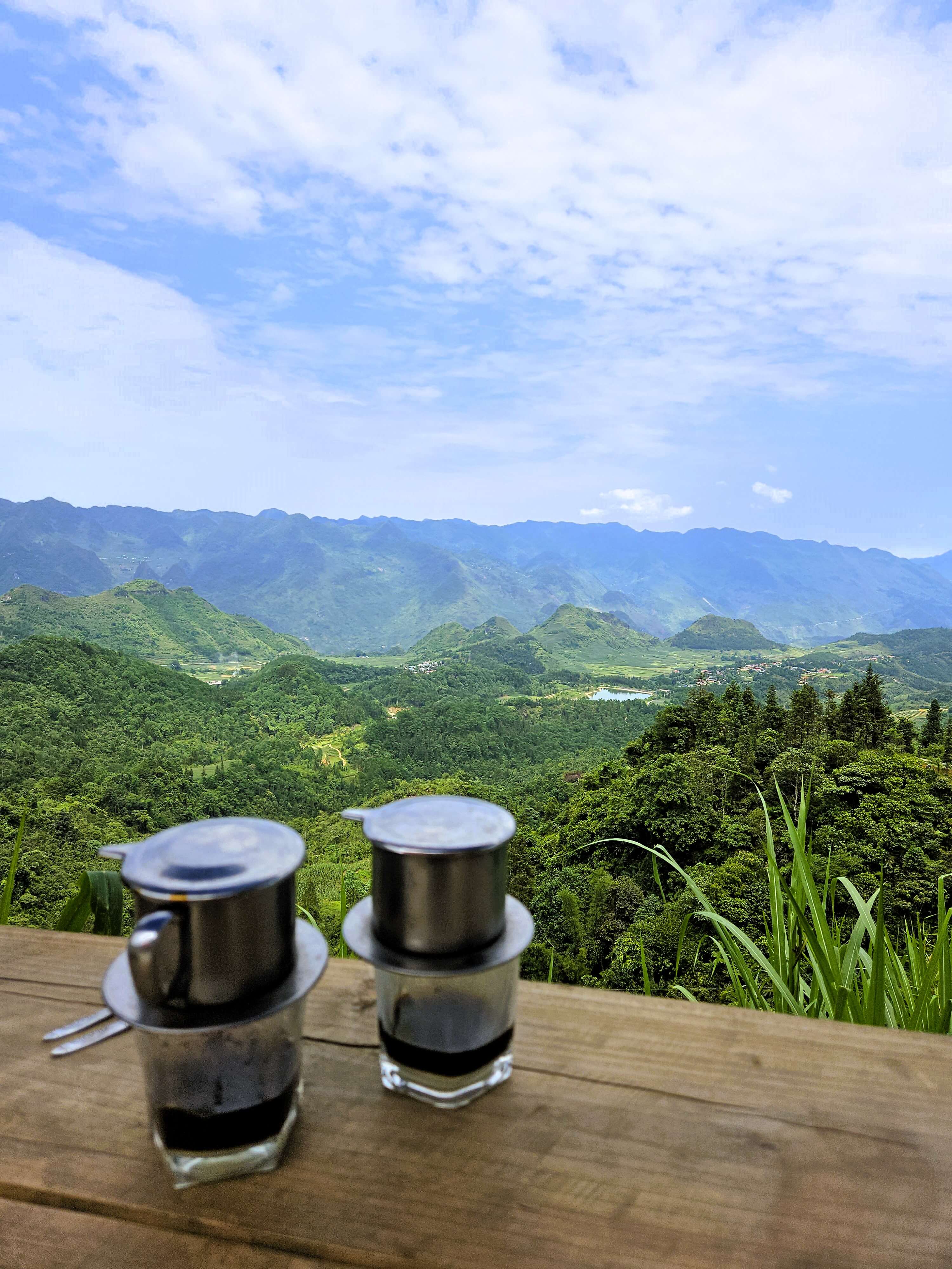 Coffee with a view- Ha Giang Loop